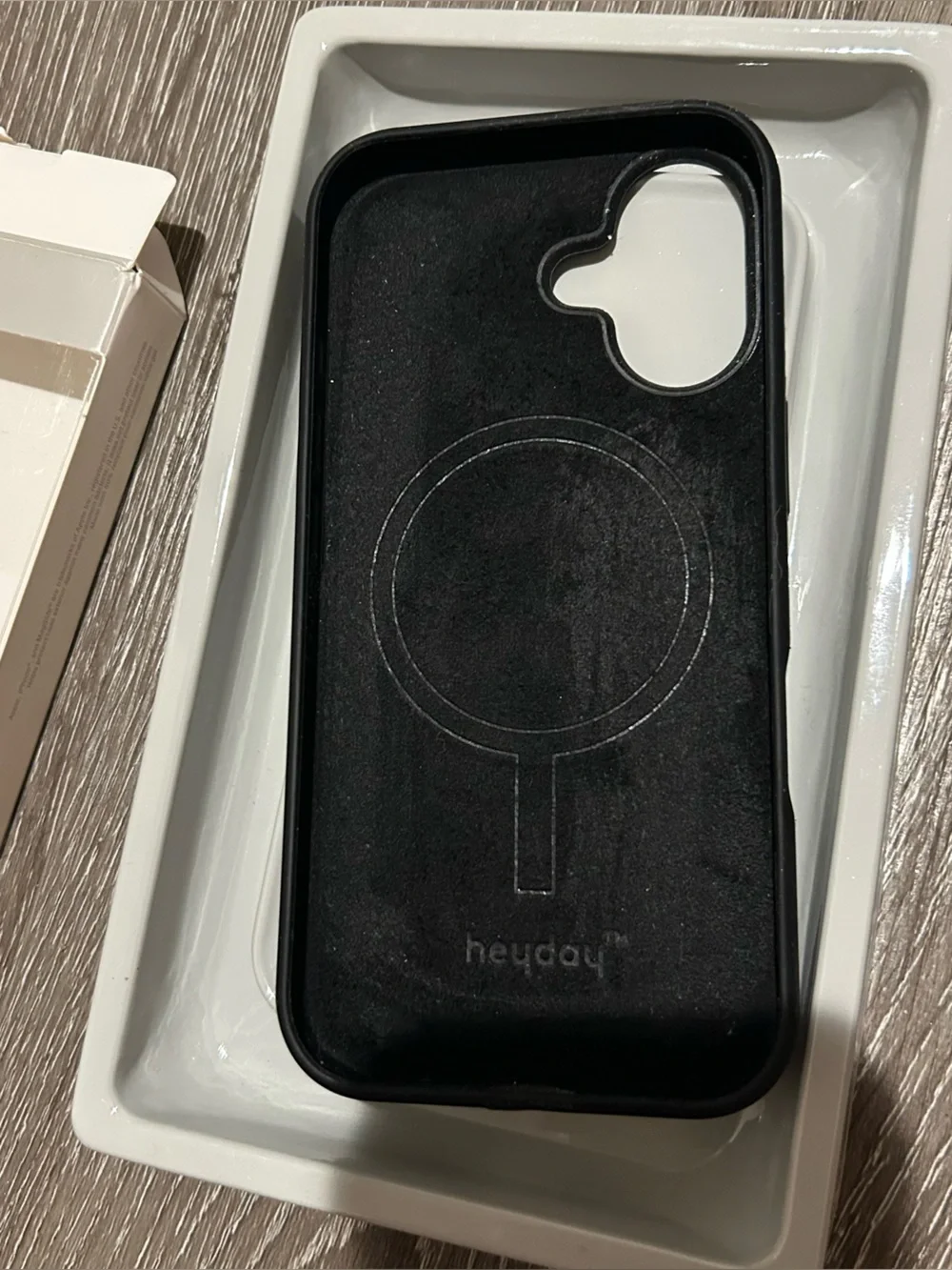 New iPhone 16 Heyday Black Phone Case MagSafe Compatible